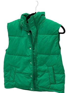 Wondershop Bright Green Quilted Puffer Vest